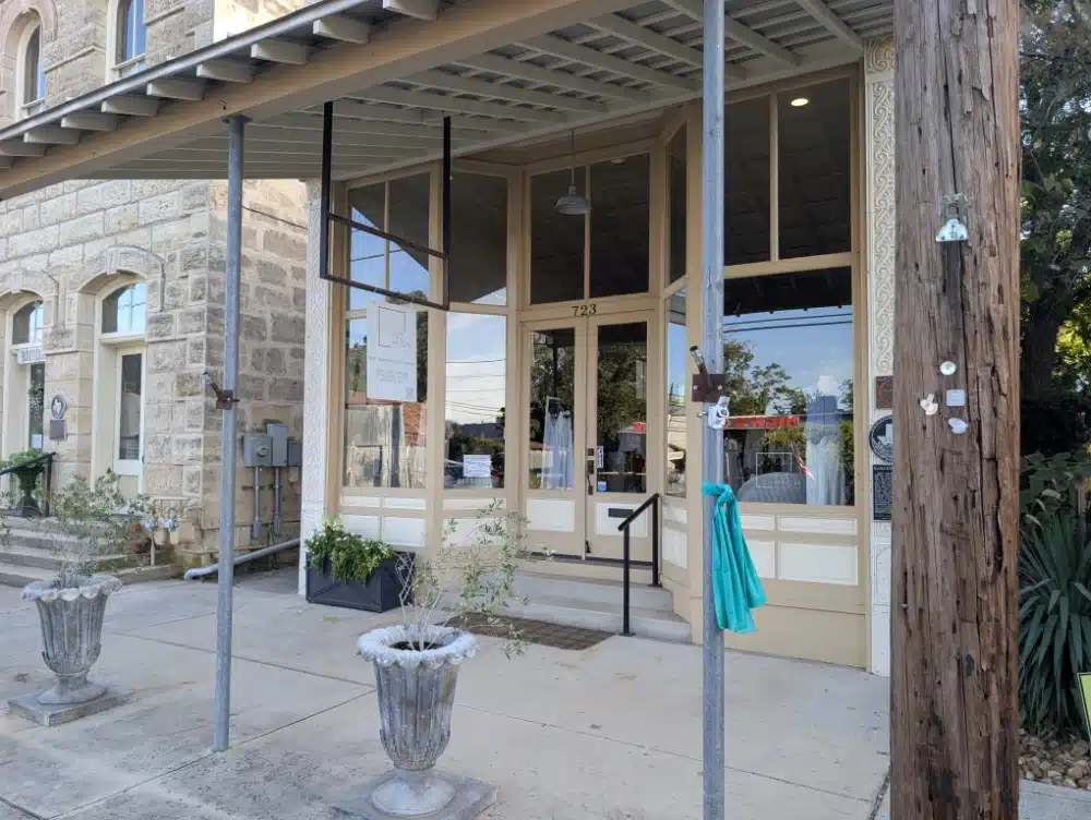 Exterior of 723 High in Comfort, Texas