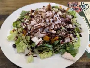 Harvest Salad from Shelby’s Dae-Ly Cafe in Comfort Texas