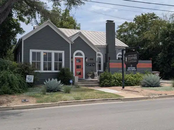 Spotted Deer Coffee Company on Front Street in Comfort Texas